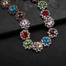 exo necklace men Round flower color collares wedding decoration35 ELY