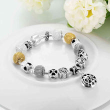 exo silver bracelets amp bangles Color ball pendant bracelete joyas PFDH 36 ELY