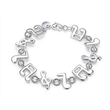 exo silver bracelets & bangles Music pulseiras accessories HBH 34 ELY