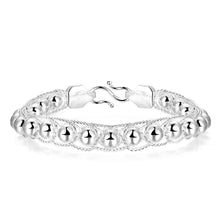 exo silver bracelets Rounded bead one direction fine jewelry HBH 8 ELY