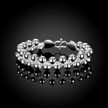 exo silver bracelets Rounded bead one direction fine jewelry HBH 8 ELY