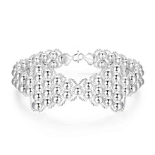 exo silver bracelets Rounded bead one direction fine jewelry HBH 8 ELY