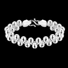exo silver bracelets Rounded bead one direction fine jewelry HBH 8 ELY