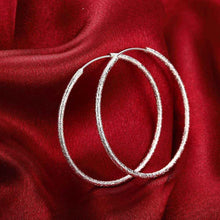 exo silver earings jewelry Sand Circle hoop brincos de festa bijouterie 192 ELY