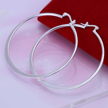 exo silver earings jewelry Sand Circle hoop brincos de festa bijouterie 192 ELY