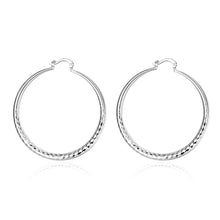 exo silver earings jewelry Sand Circle hoop brincos de festa bijouterie 192 ELY