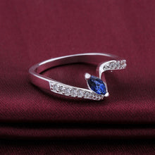 exo silver plated Engagement rings hiting the finish anillos bear Elegant111 ELY