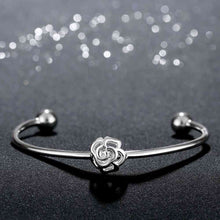 exo silver plated Rose men bracelet jewelry display SMTB223 ELY