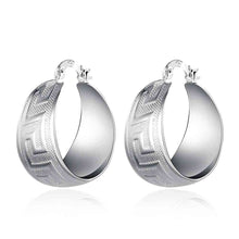 exo silver plated earing Pattern broadside clip brincos de festa wedding 714 ELY