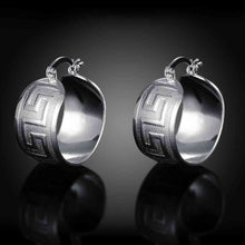 exo silver plated earing Pattern broadside clip brincos de festa wedding 714 ELY