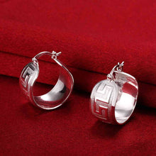 exo silver plated earing Pattern broadside clip brincos de festa wedding 714 ELY