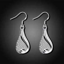 exo silver plated earings Inlaid Stone Bottle drop oorbellen charms 235 ELY