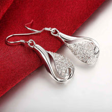 exo silver plated earings Inlaid Stone Bottle drop oorbellen charms 235 ELY