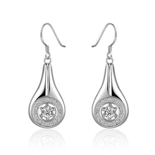 exo silver plated earings Inlaid Stone Bottle drop oorbellen charms 235 ELY