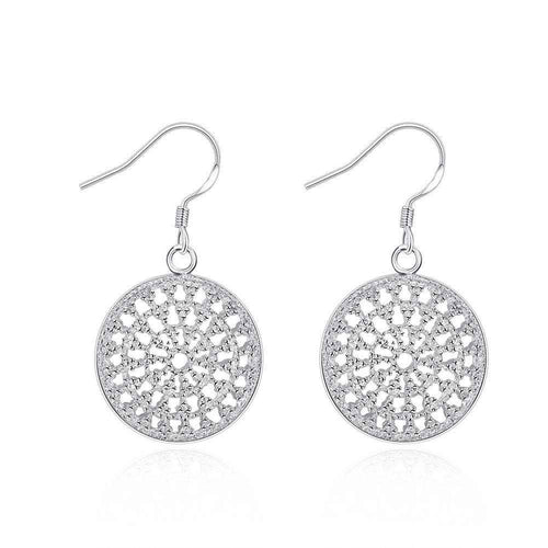 exo silver plated earings jewelry Round Bag drop brincos de festa Personalized 218 ELY