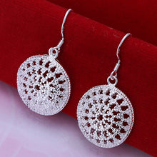 exo silver plated earings jewelry Round Bag drop brincos de festa Personalized 218 ELY