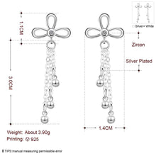 exo silver plated earring petal stud cuff 616 ELY