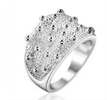 exo silver plated engagement ring Austria Crystal anillos bear jewerly accessories 82 ELY