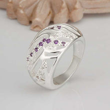 exo silver plated engagement ring Austria Crystal anillos bear jewerly accessories 82 ELY