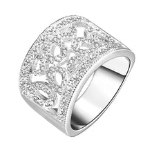 exo silver plated engagement ring Austria Crystal anillos bear jewerly accessories 82 ELY