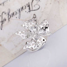 exo silver plated rings for men Insets big flower prices in euros accessories 57 ELY