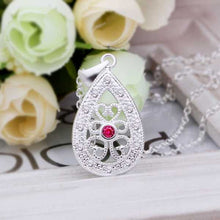 exo silver plated statement necklace Crystal Round Pendant collier plastron floating charms191 ELY