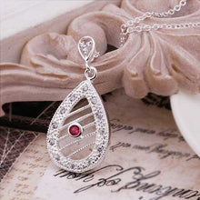 exo silver plated statement necklace Crystal Round Pendant collier plastron floating charms191 ELY