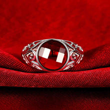 exo silver plated wedding ring Irregular insets anillos bear bijoux femme 734 ELY