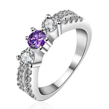 exo silver rings Retro white stone anillos Costume Jewellery 13 ELY