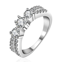 exo silver rings Retro white stone anillos Costume Jewellery 13 ELY