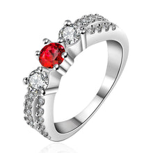 exo silver rings Retro white stone anillos Costume Jewellery 13 ELY