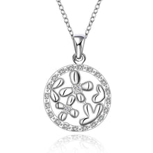 exo silver women necklace Dual Circle collares mujer bijoux168 ELY
