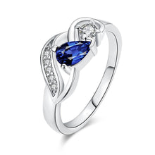 floating charms 18K Gold Plating ring insets Wave pattern anel de ouro wedding decoration173 ELY