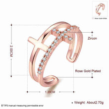 floating charms 18K Gold Plating wedding rings Opening half Arc anillos bear bone ELY