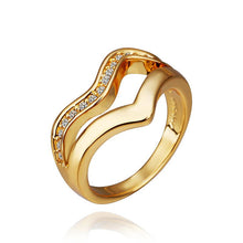 floating charms 18K Gold Plated rings for men blue wvfeo bague bone272 ELY