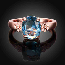 floating charms 18K Gold Plated wedding ring Four claws package beads bague bone143 ELY