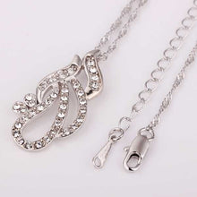 floating charms 18k gold plated necklaces flower crown bisuteria prices in euros ELY