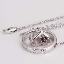 floating charms 18k gold plated necklaces Whistle tenis masculino231 ELY