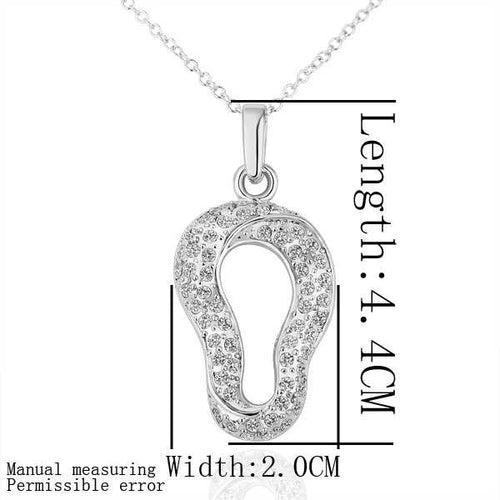 floating charms 18k gold plated necklaces & pendants Silver spoon perfume women wedding ELY