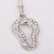 floating charms 18k gold plated necklaces &amp; pendants Silver spoon perfume women wedding ELY