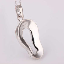 floating charms 18k gold plated necklaces &amp; pendants Silver spoon perfume women wedding ELY