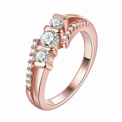 floating charms 18k gold plated ring Oblique interchange with crystal anel prices in euros ELY
