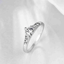 floating charms 18k gold plated rings Crystal horn aliancas sport ELY