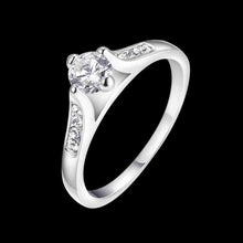 floating charms 18k gold plated rings Crystal horn aliancas sport ELY