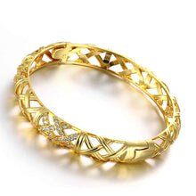 floating charms Austrian Crystal Hollow cross lines men bracelet Jewelry European Style ELY