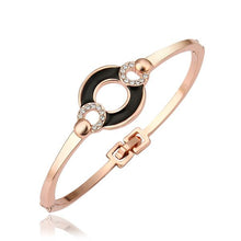 floating charms Austrian Crystal charms bangle Buckle for a circle women pulseras jewellery HBZ 5 ELY