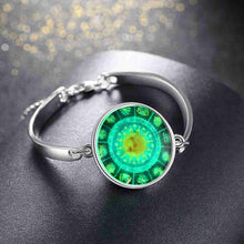 floating charms Glowing Luminous bracelet men Fluorescent compass bracelets & bangles HBH 85 ELY