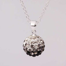 floating charms african beads pendant necklace violetta silver big necklace sport ELY