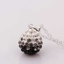 floating charms african beads pendant necklace violetta silver big necklace sport ELY