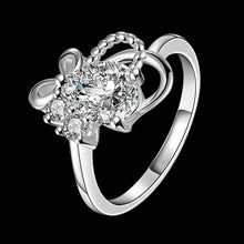 floating charms silver Engagement rings Butterflies men ring Factory337 ELY